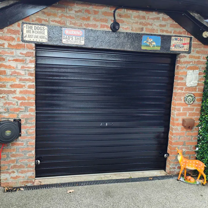 Spray Sense NI garage door after